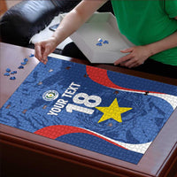 Custom Paraguay Football Puzzle La Albirroja Pride - Wonder Print Shop