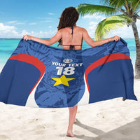 Custom Paraguay Football Sarong La Albirroja Pride - Wonder Print Shop