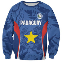 Custom Paraguay Football Sweatshirt La Albirroja Pride - Wonder Print Shop