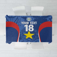 Custom Paraguay Football Tablecloth La Albirroja Pride - Wonder Print Shop