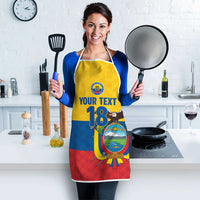 Ecuador Football Custom Apron La Tricolor Pride - Wonder Print Shop