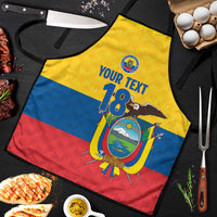 Ecuador Football Custom Apron La Tricolor Pride - Wonder Print Shop