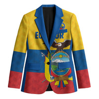 Ecuador Football Custom Blazer La Tricolor Pride - Wonder Print Shop