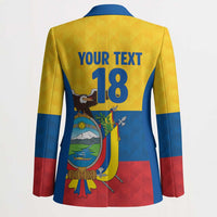 Ecuador Football Custom Blazer La Tricolor Pride - Wonder Print Shop