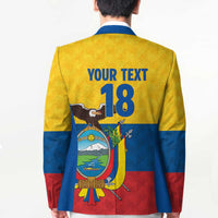 Ecuador Football Custom Blazer La Tricolor Pride - Wonder Print Shop
