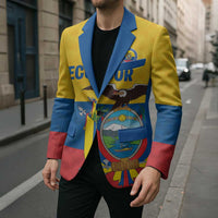 Ecuador Football Custom Blazer La Tricolor Pride - Wonder Print Shop