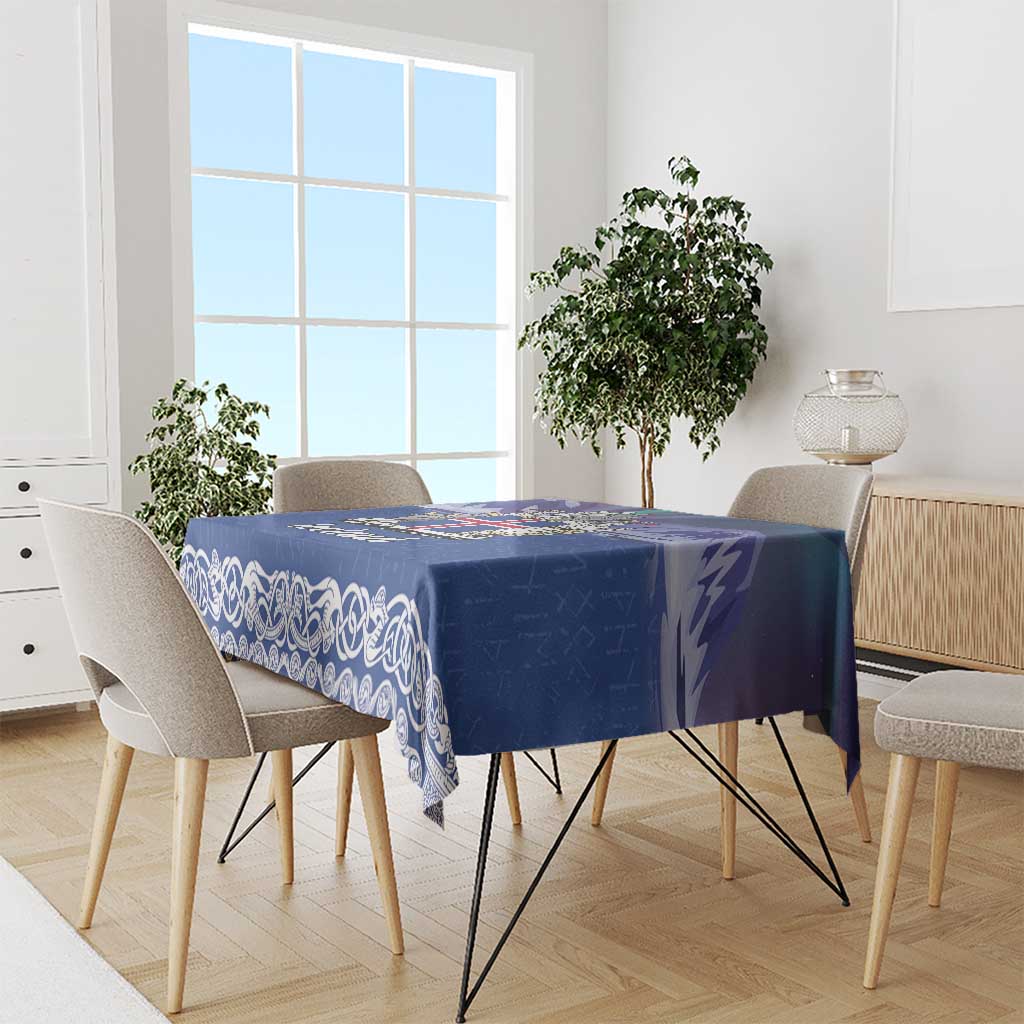 Iceland Tablecloth Icelandic Landscape Northern Lights