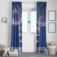 Iceland Window Curtain Icelandic Landscape Northern Lights