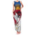 Personalized Latvia Family Matching Tank Maxi Dress and Hawaiian Shirt White Wagtail Dievs Sveti Latviju