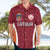 Custom Latvia Football Hawaiian Shirt Latvijas Futbola Izlase