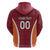 Custom Latvia Football Hoodie Latvijas Futbola Izlase