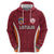 Custom Latvia Football Hoodie Latvijas Futbola Izlase