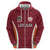 Custom Latvia Football Hoodie Latvijas Futbola Izlase