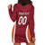 Custom Latvia Football Hoodie Dress Latvijas Futbola Izlase