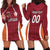 Custom Latvia Football Hoodie Dress Latvijas Futbola Izlase