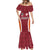 Custom Latvia Football Mermaid Dress Latvijas Futbola Izlase