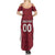 Custom Latvia Football Summer Maxi Dress Latvijas Futbola Izlase