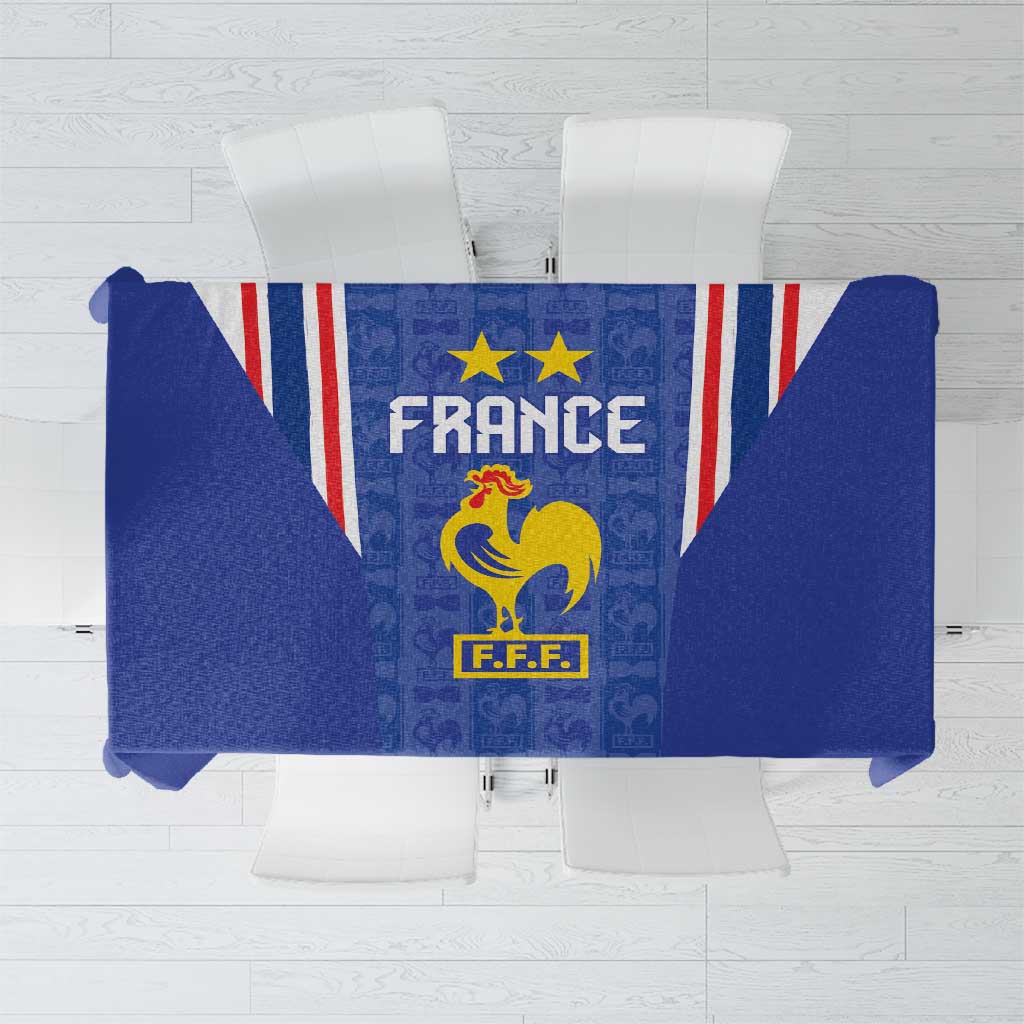 France Football Tablecloth Les Bleus Glory Road to 2026