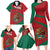 Mexico Coat Of Arms Family Matching Long Sleeve Bodycon Dress and Hawaiian Shirt With Folk Pattern