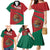 Mexico Coat Of Arms Family Matching Mermaid Dress and Hawaiian Shirt With Folk Pattern