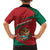 Mexico Coat Of Arms Family Matching Off The Shoulder Long Sleeve Dress and Hawaiian Shirt With Folk Pattern