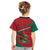 Mexico Coat Of Arms Kid T Shirt With Folk Pattern