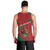 Mexico Coat Of Arms Men Tank Top With Folk Pattern - Wonder Print Shop