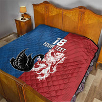 Custom British Lions Western Force Quilt Unique Style - Wonder Print Shop