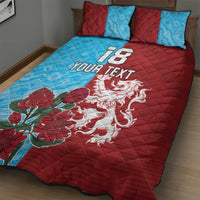 Custom British Lions Waratahs Quilt Bed Set Unique Style - Wonder Print Shop