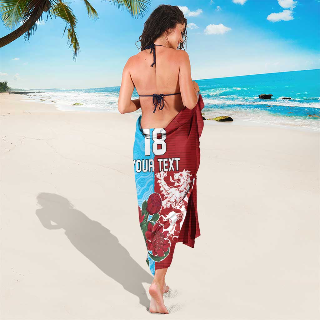 Custom British Lions Waratahs Sarong Unique Style - Wonder Print Shop