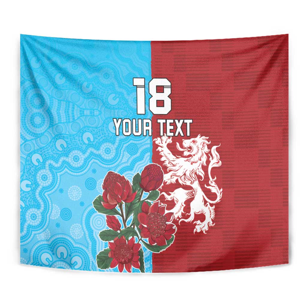 Custom British Lions Waratahs Tapestry Unique Style - Wonder Print Shop