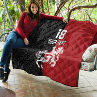 Custom British Lions New Zealand Quilt Unique Style - Wonder Print Shop