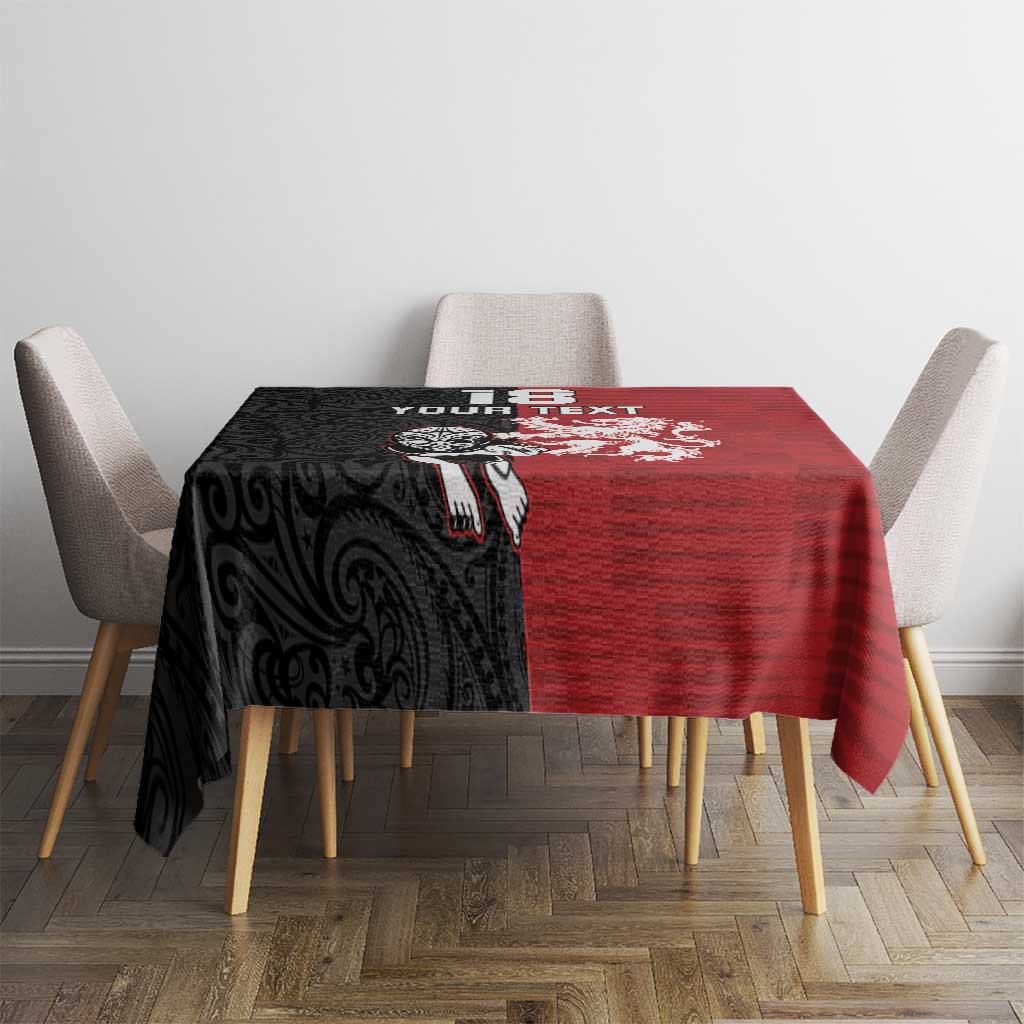 Custom British Lions New Zealand Tablecloth Unique Style - Wonder Print Shop