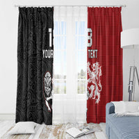 Custom British Lions New Zealand Window Curtain Unique Style - Wonder Print Shop