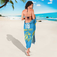 Custom Saint Lucia Kings Cricket Sarong Beinspired Go Champion - Wonder Print Shop