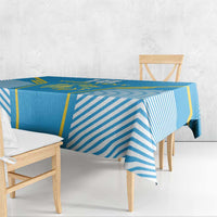 Custom Saint Lucia Kings Cricket Tablecloth Beinspired Go Champion - Wonder Print Shop