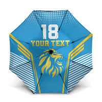 Custom Saint Lucia Kings Cricket Umbrella Beinspired Go Champion - Wonder Print Shop