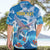 Personalized Barbados Fish Flying Hawaiian Shirt With Stormy Sea Wave - Wonder Print Shop