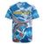 Personalized Barbados Fish Flying Rugby Jersey With Stormy Sea Wave - Wonder Print Shop