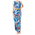 Personalized Barbados Fish Flying Tank Maxi Dress With Stormy Sea Wave - Wonder Print Shop