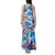 Personalized Barbados Fish Flying Tank Maxi Dress With Stormy Sea Wave - Wonder Print Shop