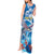 Personalized Barbados Fish Flying Tank Maxi Dress With Stormy Sea Wave - Wonder Print Shop