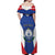 Personalized Cape Verde Coat Of Arms Off Shoulder Maxi Dress Sport Style - Wonder Print Shop