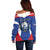 Personalized Cape Verde Coat Of Arms Off Shoulder Sweater Sport Style - Wonder Print Shop