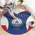 Personalized Cape Verde Coat Of Arms Round Carpet Sport Style