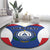 Personalized Cape Verde Coat Of Arms Round Carpet Sport Style