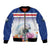 Cape Verde Manatee Bomber Jacket Coral Reef With Flag Style - Wonder Print Shop