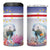 Cape Verde Manatee 4 in 1 Can Cooler Tumbler Coral Reef With Flag Style - Wonder Print Shop