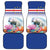 Cape Verde Manatee Car Mats Coral Reef With Flag Style - Wonder Print Shop