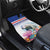 Cape Verde Manatee Car Mats Coral Reef With Flag Style - Wonder Print Shop